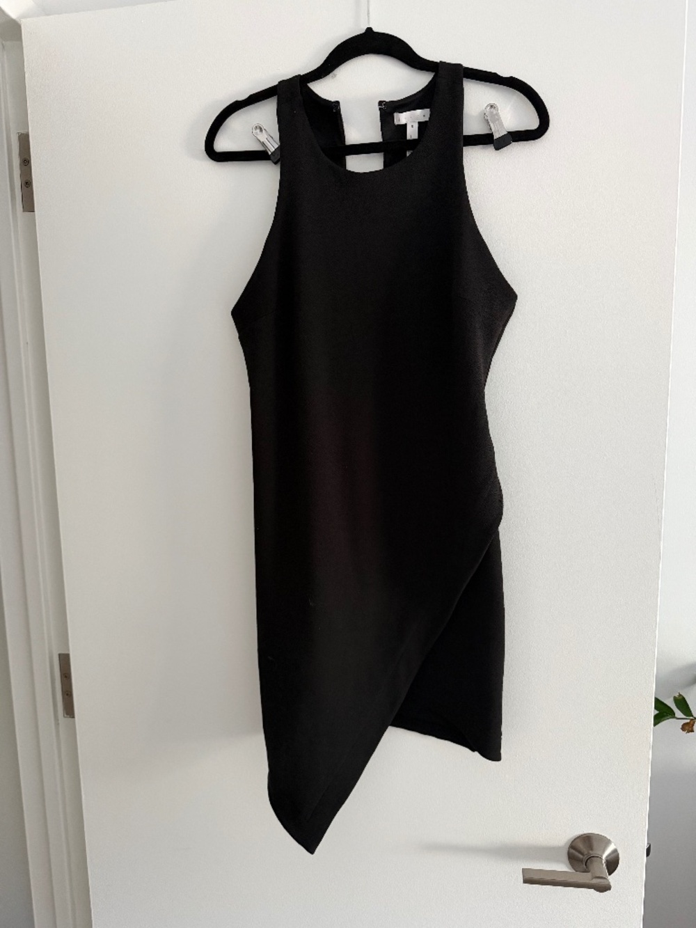 Leith asymmetric tank dress